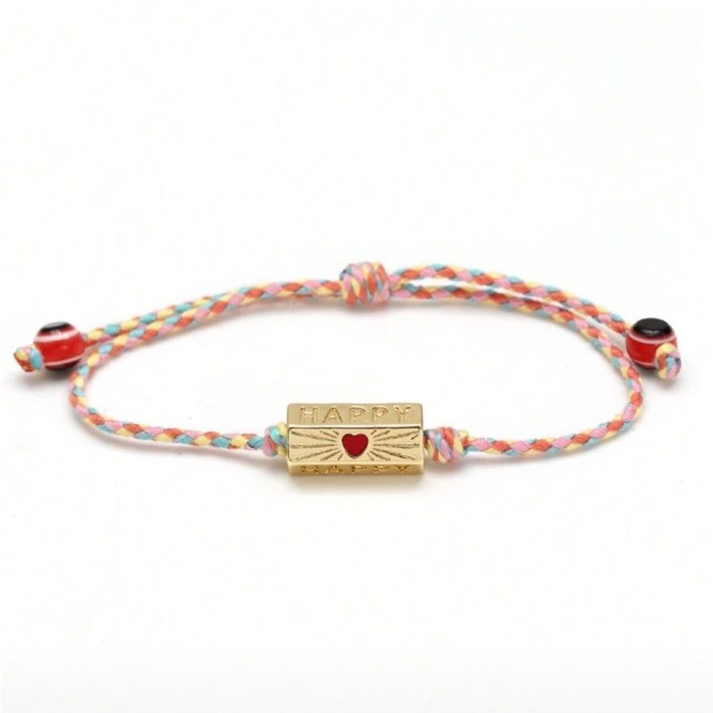 Colorful Braided Bracelet Q885